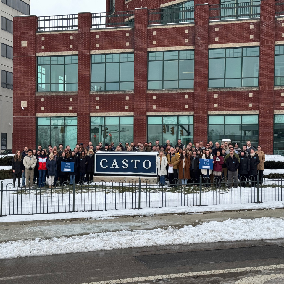 CASTO group photo 2025 The Rooftop at The Julian